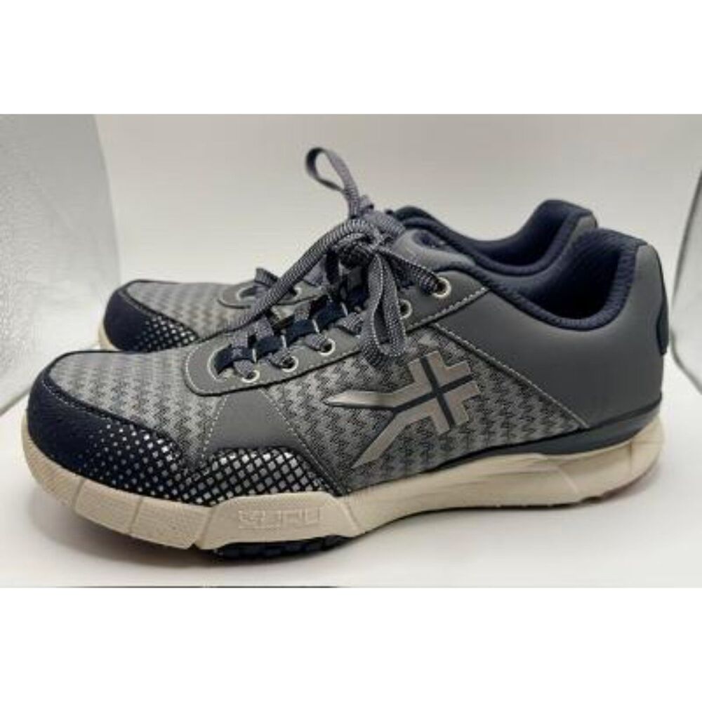 Kuru Quantum Running Shoes 10.5 Gray Comfort Support Gym Sneaker Orthotic